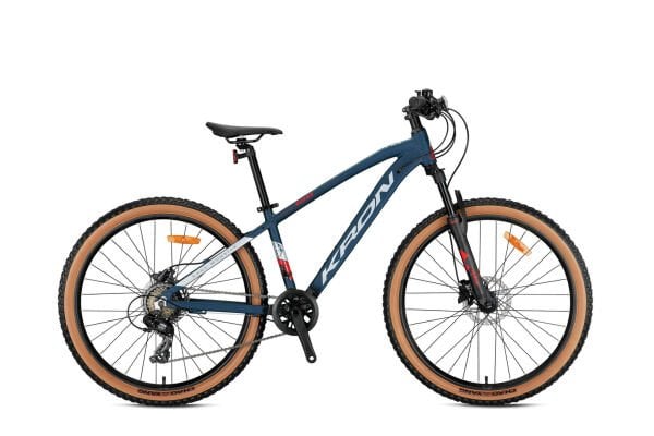 24 Kron XC 100 8v H.Disk Fren Dağ Bisikleti 33cm - M.Lacivert-Gri