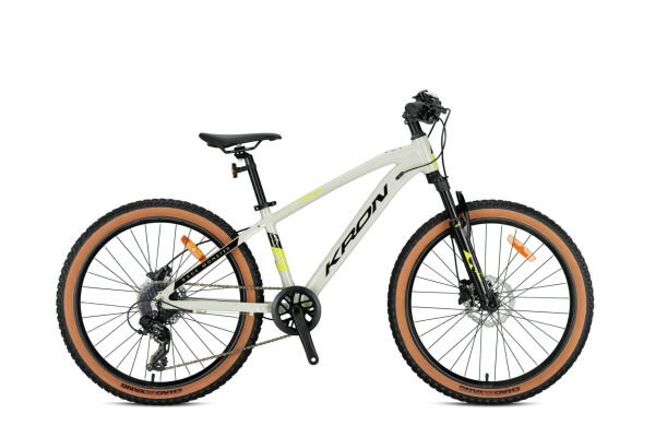 24 Kron XC 100 8v H.Disk Fren Dağ Bisikleti 33cm - Bej-Sarı
