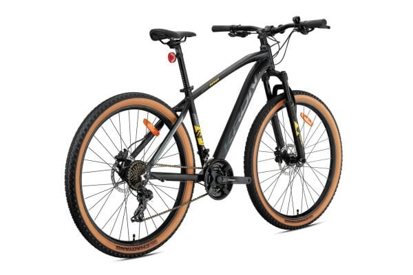 27.5 Kron XC 100 21v H.Disk Fren Dağ Bisikleti 38cm - M.Siyah-Sarı