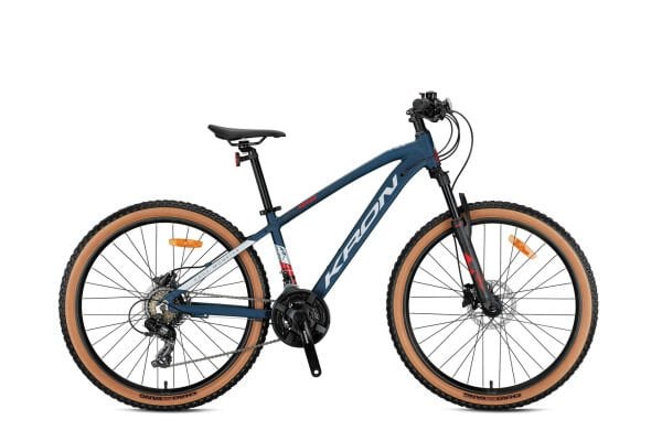 27.5 Kron XC 100 21v H.Disk Fren Dağ Bisikleti 38cm - M.Lacivert-Gri