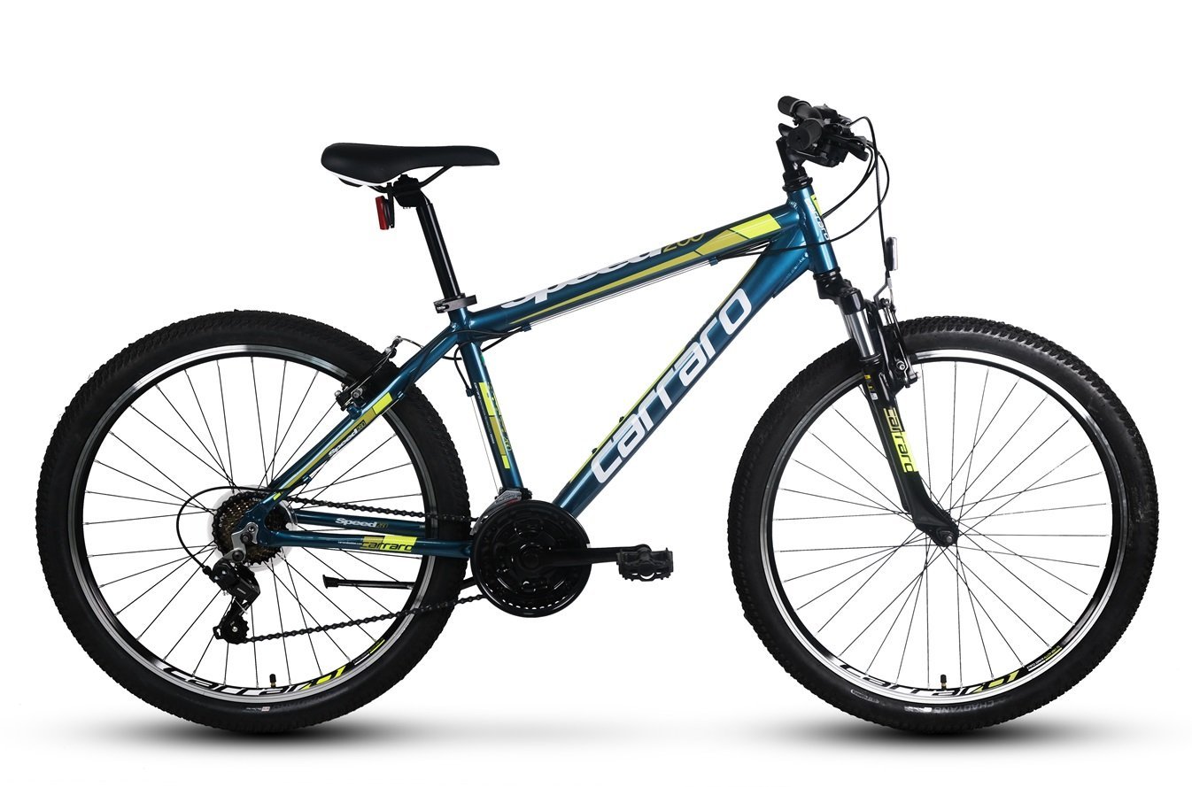 26 Carraro Speed 260 21v V-Fren Dağ Bisikleti 41cm - D.Yeşili-Lime