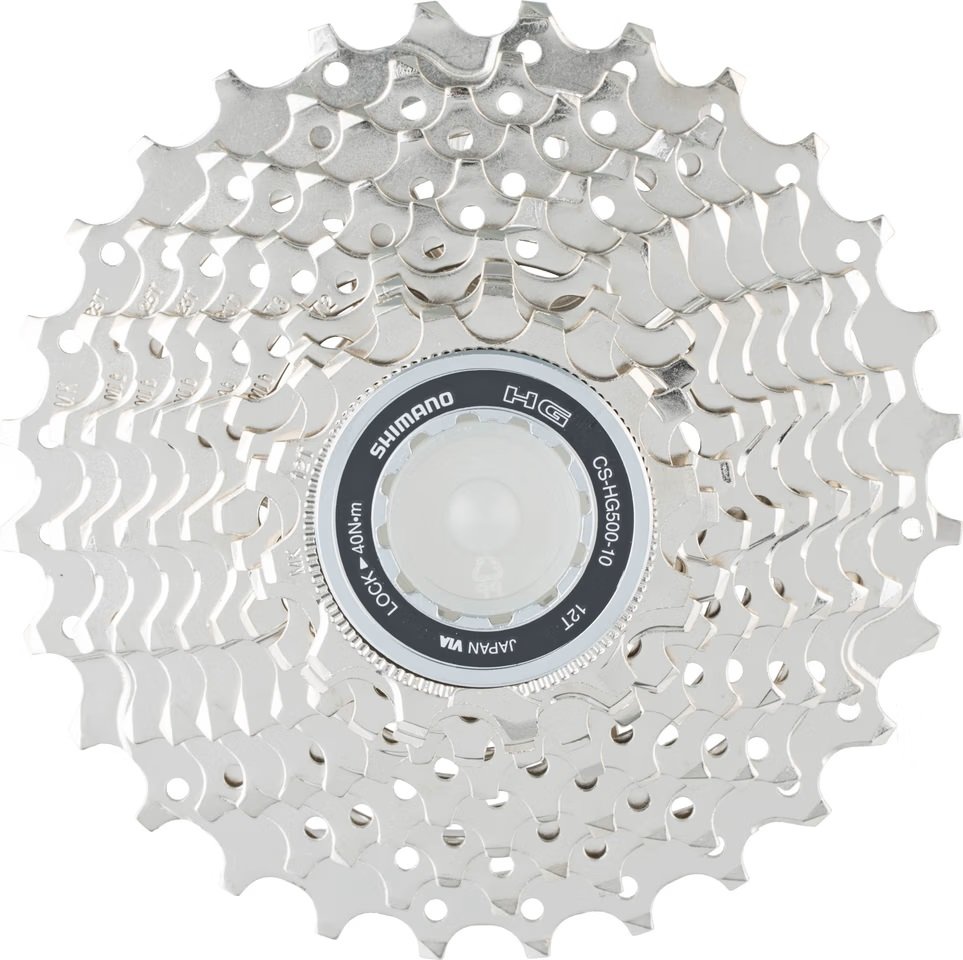 Shimano Tiagra/Deore CS-HG500 10lu 12-28t Arka Kaset Dişli Gümüş