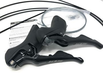 Shimano 105 ST-R7000 2x11v Fren Vites Kolu Set Siyah