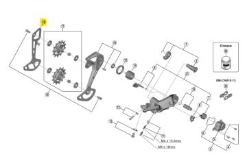 Shimano Deore RD-M6100/M5100 SGS Arka Aktarıcı İç Kafes Y3HK26000