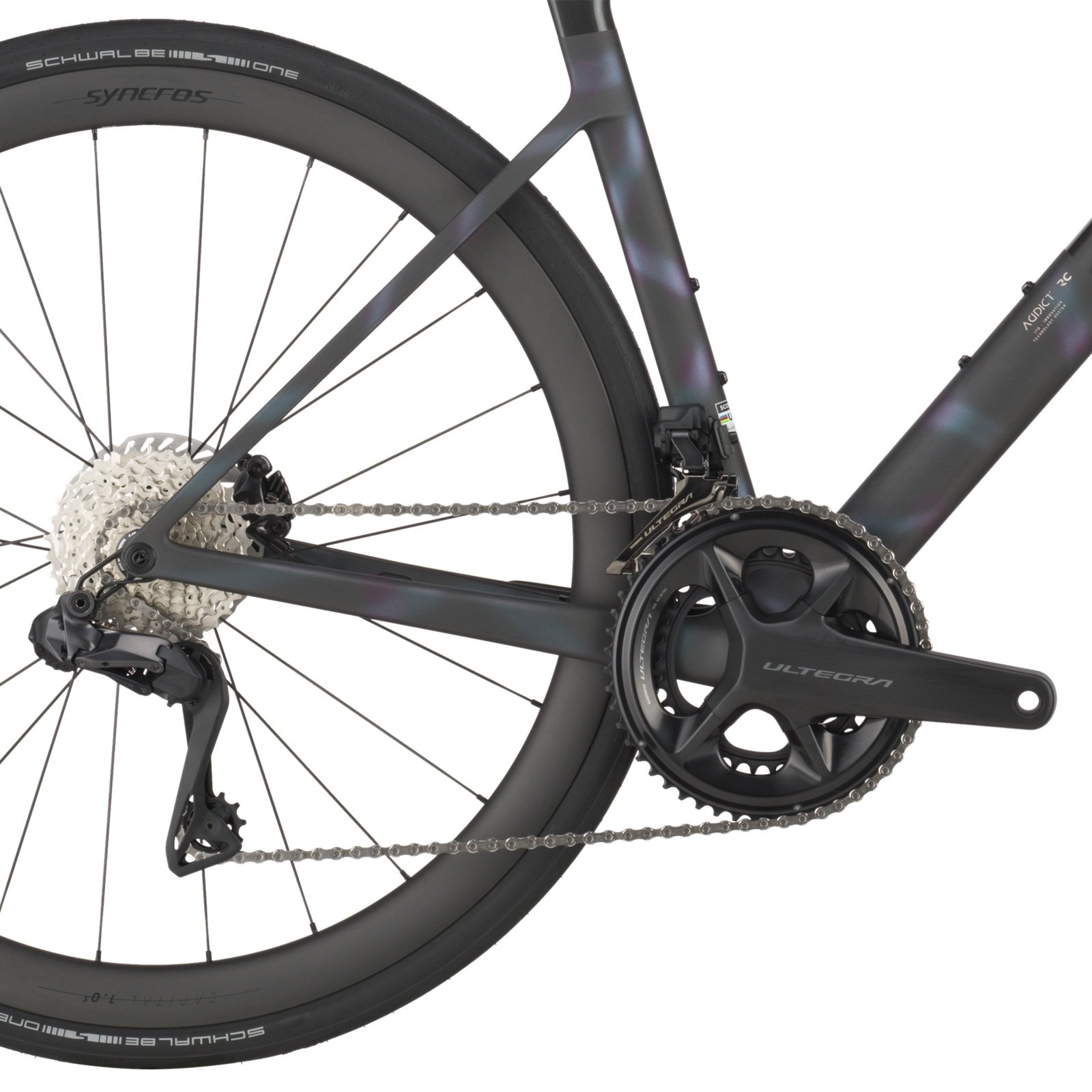 28 Scott Addict RC 10 24v Ultegra Di2 H.Disk Fren Karbon Yarış ...