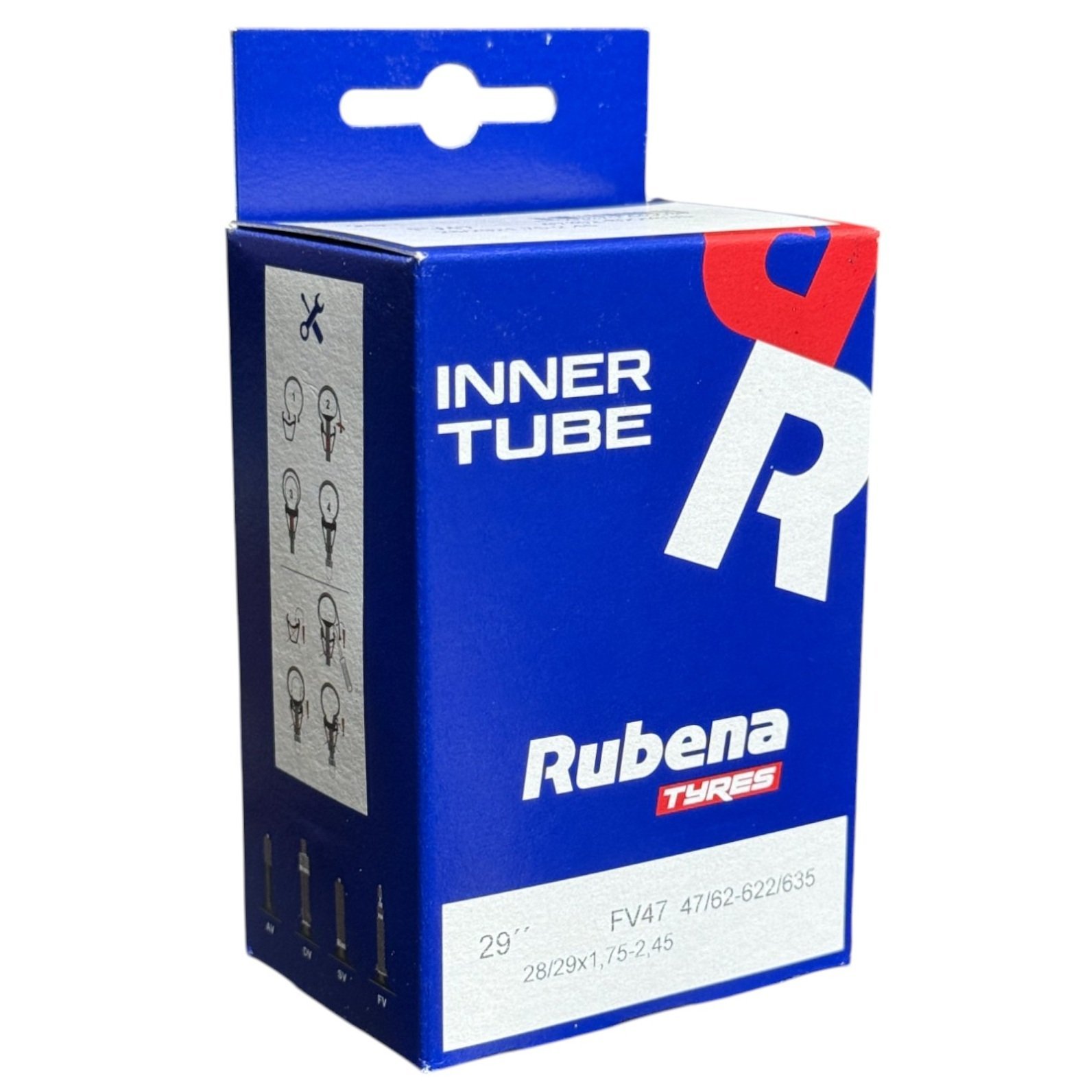 Rubena 28/29x1.75-2.45 FV47mm İnce Sibop İç Lastik