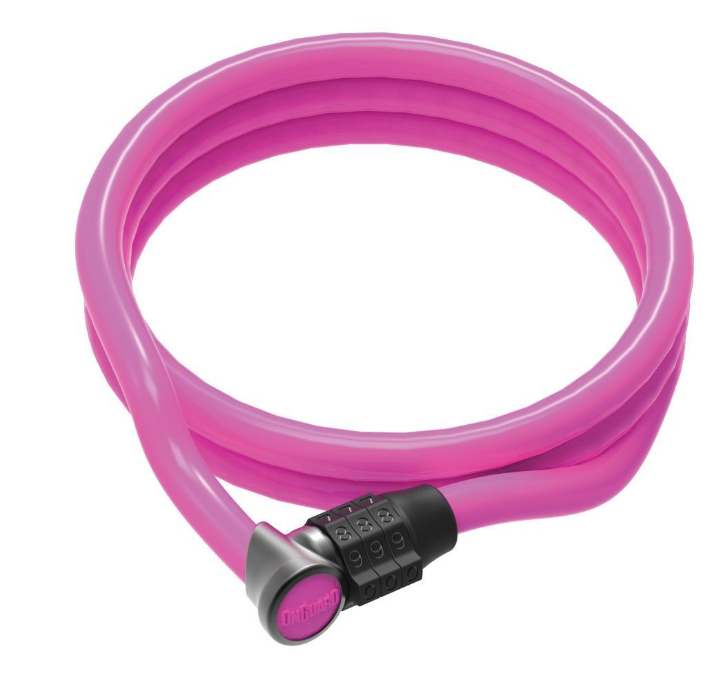 Onguard 8194 8mmx150cm Lightweight Combo Şifreli Kilit Pembe