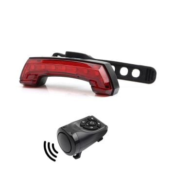 Epic Unity Usb Şarjlı Kablosuz Bisiklet Sinyali + Korna + Arka Lamba