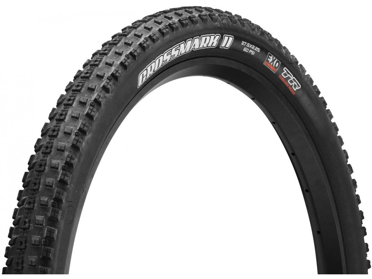 Maxxis 27.5x2.25 Crossmark II 60 Tpi EXO Tubeless Katlanır Dış Lastik Siyah TB91032100