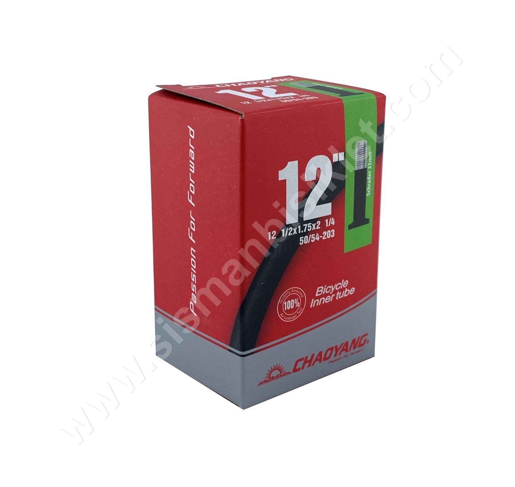Chaoyang 12x1/2x1.75/2 AV33mm Bisiklet İç Lastik