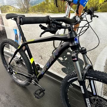 29 Bisan MTX 7800 Deore 12 Vites H.Disk Fren Dağ Bisikleti 48cm - Siyah-Sarı-Gri