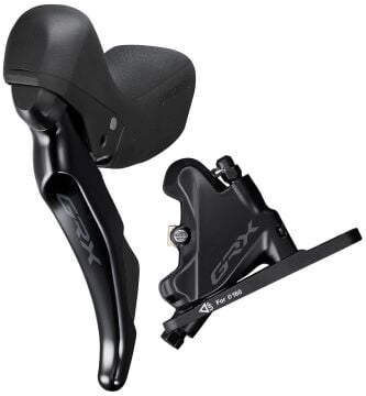 Shimano GRX ST-RX400(L), BR-RX400(F) 2li Sol-Ön STI Hidrolik Fren/Vites Seti