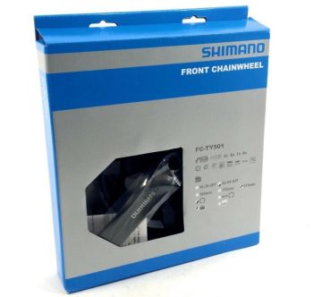 Shimano FC-TY501 175mm 42T 6-7-8V 3lü Siyah Aynakol