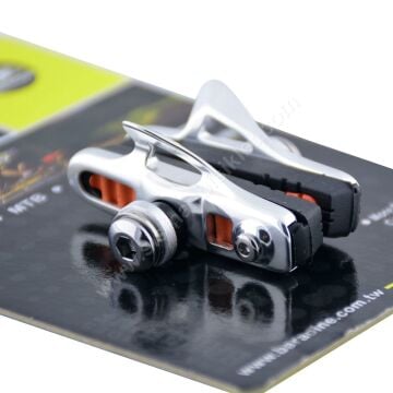 Baradine ABS-01RC Yol Bisiklet Pabuç Seti Gümüş