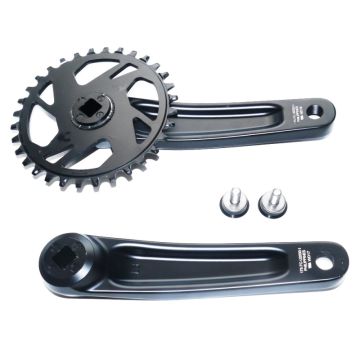 Shimano ESSA FC-U2000-1 170mm 32T 1x7/8s Uyumlu Tekli Aynakol Siyah
