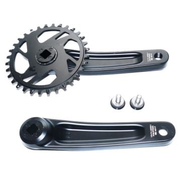 Shimano ESSA FC-U2000-1 170mm 32T 1x7/8s Uyumlu Tekli Aynakol Siyah