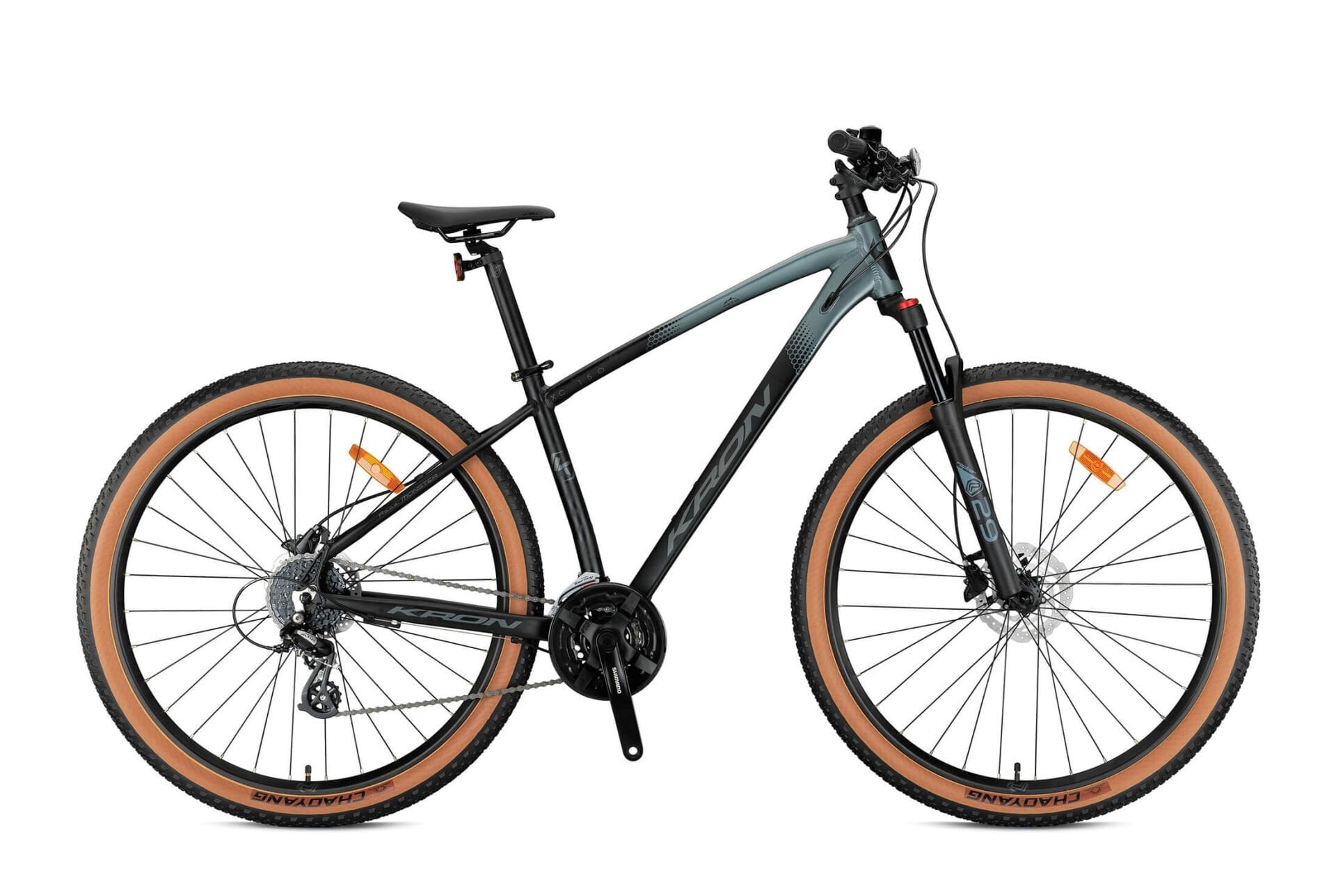 27.5 Kron XC 150 24v H.Disk Fren Dağ Bisikleti 38cm - M.Siyah-Füme