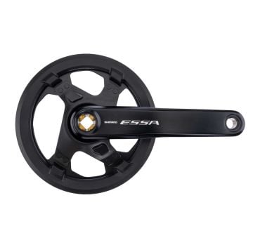 Shimano ESSA FC-U2000-1 170mm 40T 1x7/8s Uyumlu Kapaklı Tekli Aynakol Siyah