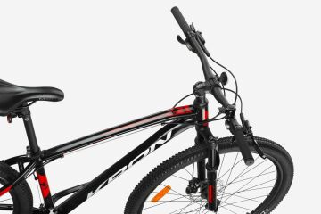 26 Kron XC 100 21v H.Disk Fren Erkek Çocuk Bisikleti 35.5cm - Siyah-Gri-Kırmızı