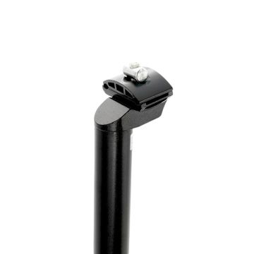 QRD 28.6/400mm Kızaklı Alüminyum Bisiklet Sele Borusu Siyah