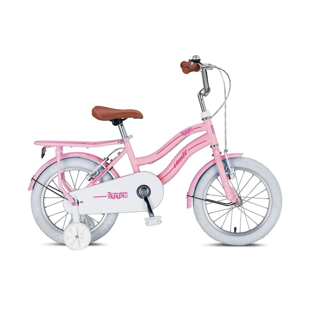 16 Ümit 1641 Stitch L Kız Çocuk Bisikleti Pembe
