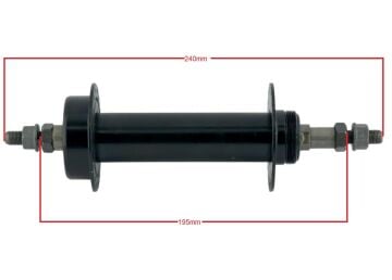 Shunfeng 36h 6 Vida Disk, Çelik, Vidalı Dişli, Somunlu Fat Bike Arka Göbek