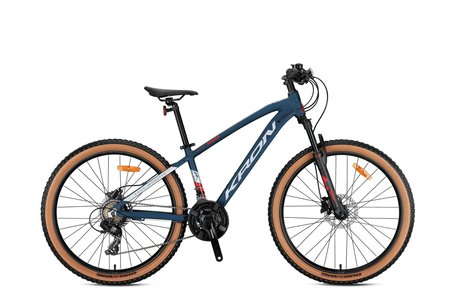 26 Kron XC 100 21v H.Disk Fren Dağ Bisikleti 35.5cm - M.Lacivert-Gri