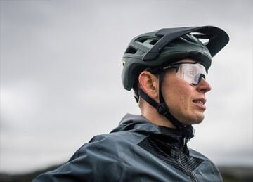 Lazer Jackal CE-CPSC Bisklet Kaskı Koyu Yeşil-Neon Sarı