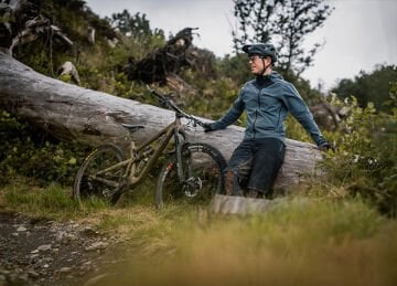 Lazer Jackal CE-CPSC Bisklet Kaskı Koyu Yeşil-Neon Sarı