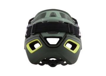 Lazer Jackal CE-CPSC Bisklet Kaskı Koyu Yeşil-Neon Sarı
