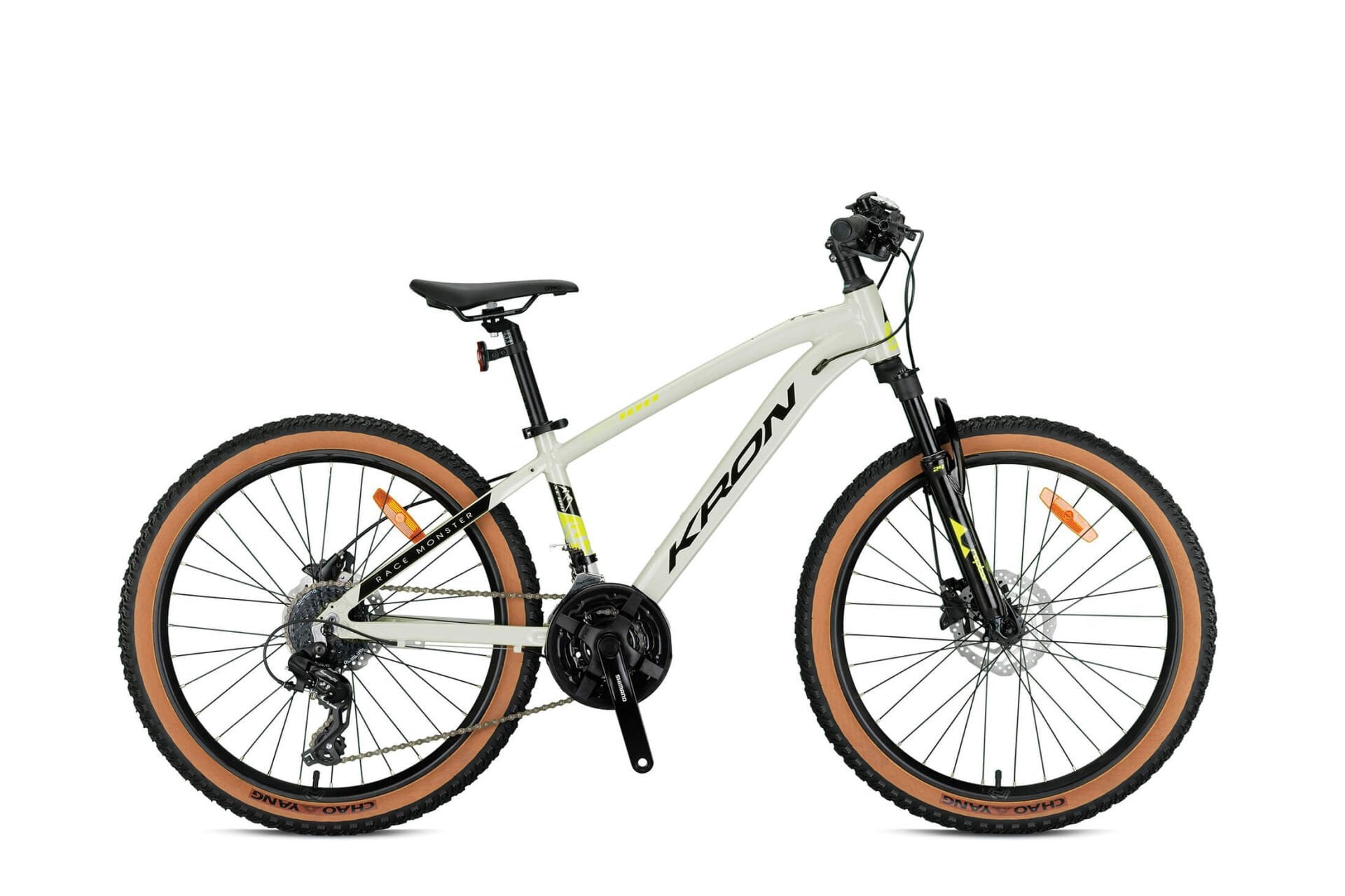 26 Kron XC 100 21v H.Disk Fren Dağ Bisikleti 35.5cm - Bej-Sarı