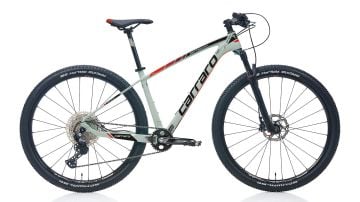 29 Carraro Setteguadi 9.1 Deore 12v H.Disk Fren Karbon Dağ Bisikleti 47.5cm - Gri-Kırmızı-Siyah