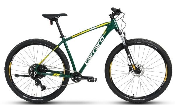 29 Carraro Daytona 909 9v H.Disk Fren Dağ Bisikleti 52cm - Koyu Yeşil-Sarı
