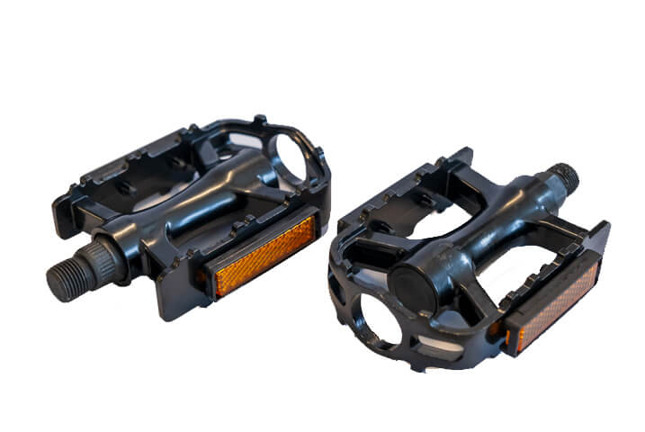 Zozo HF-602 102x82mm Mtb Alüminyum Platform Pedal Siyah
