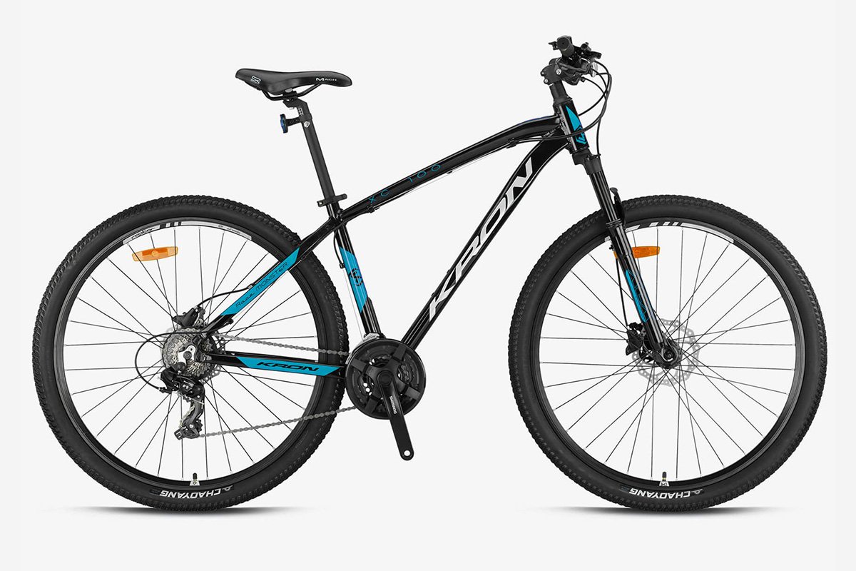 29 Kron XC 100 21v H.Disk Fren Dağ Bisikleti 43cm - M.Siyah-Gri-Turkuaz