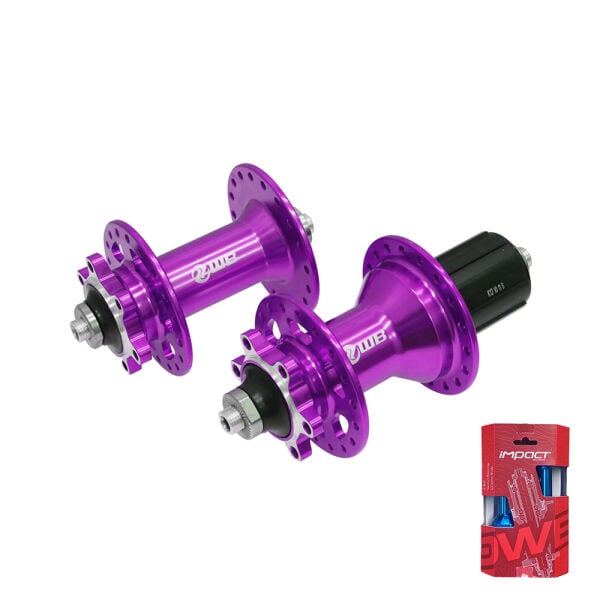 Impact OWB A68 32h HG 8-11s Mtb Bisiklet Göbek Seti Mor