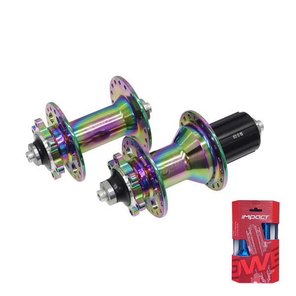 Impact OWB A68 36h HG 8-11s Mtb Bisiklet Göbek Seti Rainbow