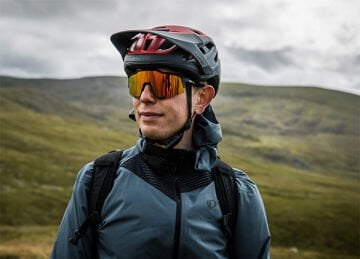 Lazer Jackal CE-CPSC Bisklet Kaskı Mat Kırmızı-Siyah