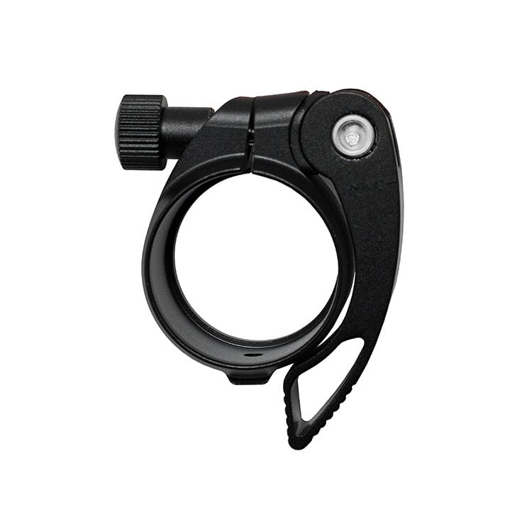 QRD 40mm Alüminyum Mandallı Sele Kelepçesi Siyah