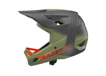 Lazer Chase Kineticore AS-CE-CPSC ASTM Full Face Bisiklet Kaskı Mat Yosun Yeşil