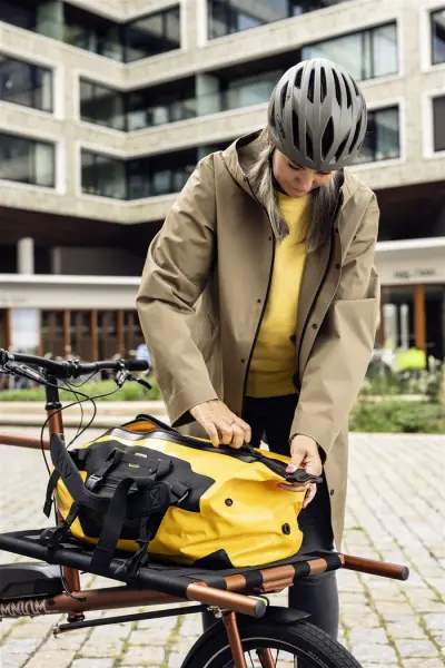 Ortlieb K1473 Duffle Seyahat/Sırt Çantası 40L Sarı/Siyah