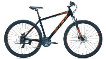 27.5 Carraro Force 720 21v H.Disk Fren Dağ Bisikleti 48cm - M.Siyah-Turuncu
