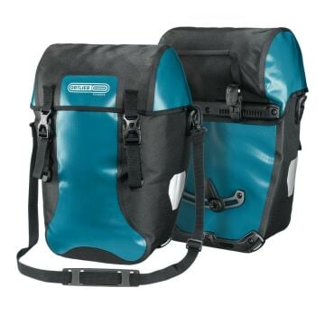 Ortlieb F2604 Bike-Packer Classic Arka Heybe Çanta Çift 40L Petrol-Siyah