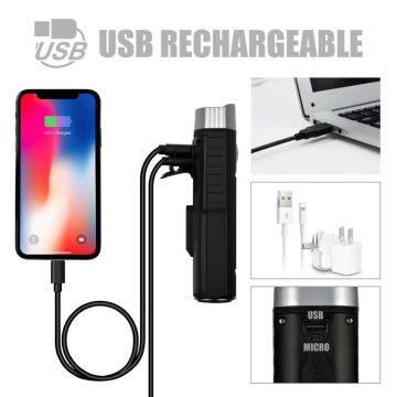 Eastpower EBL-048A 1000 Lümen Usb Bisiklet Ön Lamba