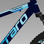 29 Carraro Force 920 21v H.Disk Fren Dağ Bisikleti 44cm - M.Koyu Mavi-A.Mavi