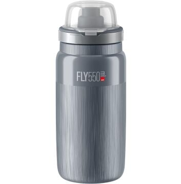Elite Fly Tex Mtb Kapaklı Matara 550ml Gri