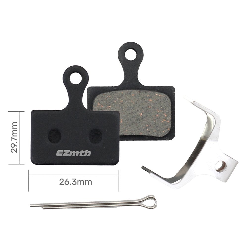 EZmtb BP1005 Yarı Metal Shimano K05S Muadili Disk Fren Balatası