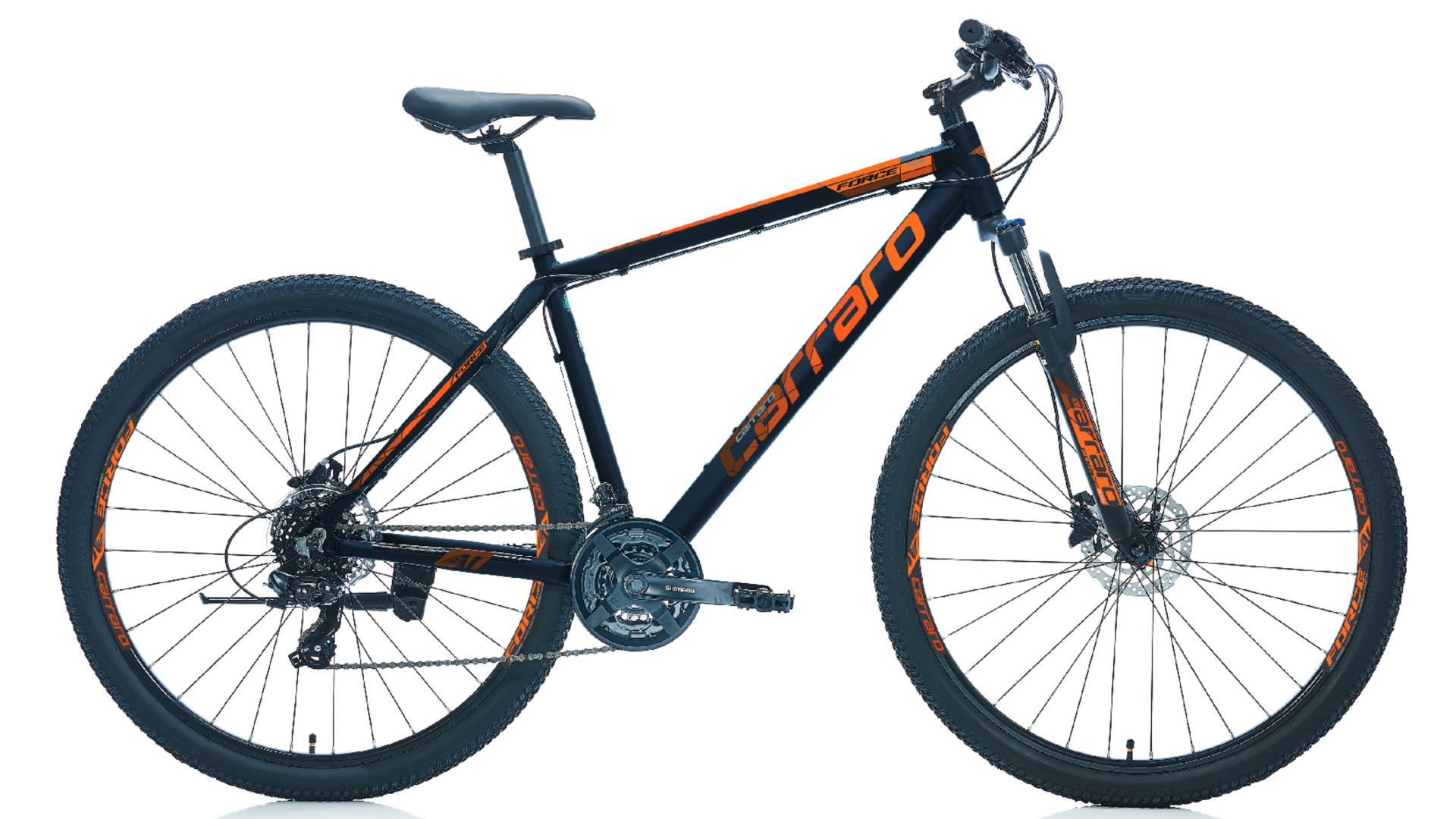 29 Carraro Force 920 21v H.Disk Fren Dağ Bisikleti 52cm - M.Siyah-Turuncu
