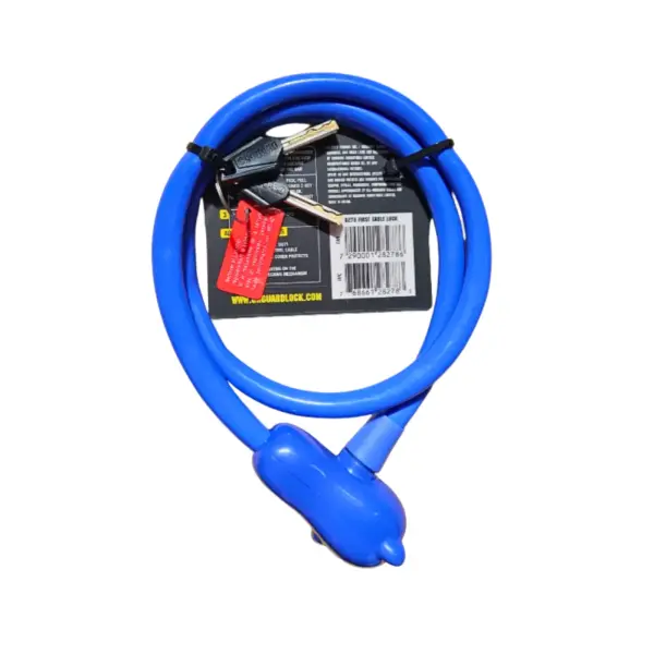 Onguard 8278 6mmx80cm Anahtarlı Kilit Mor