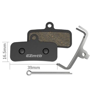 EZmtb BP1004 Yarı Metal Shimano D03S Muadili Disk Fren Balatası